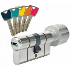 Barillet Bouton P12RPS Abus 30boutonx30 - Alu