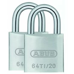 2 Cadenas 20mm Titalium Blister - ABUS